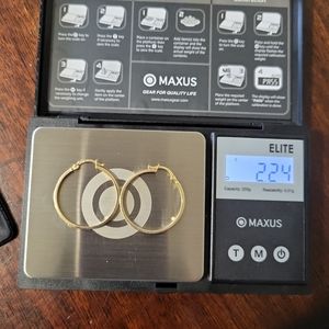 COPY - Gold 18K/750 HOOP EARRINGS